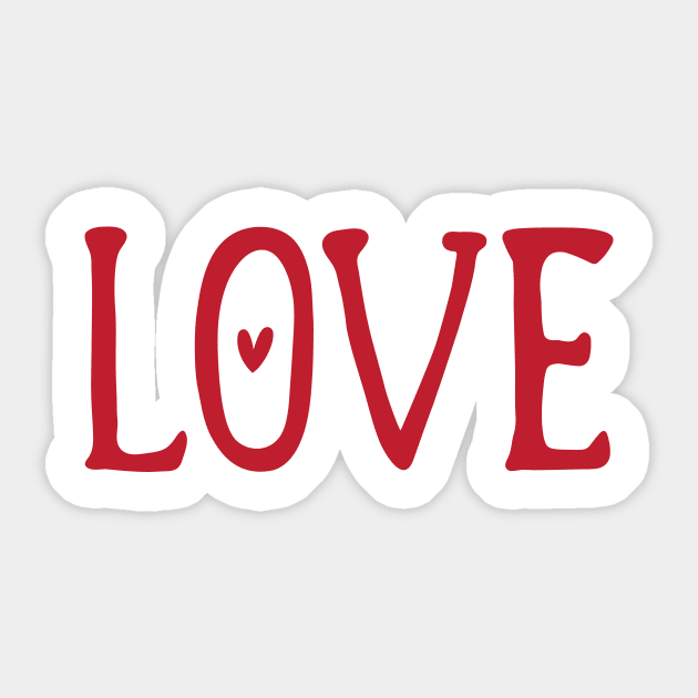 LOVE Sticker by Ombre Dreams